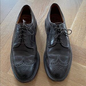 Jcrew Alden wingtip shoes size 10 1/2